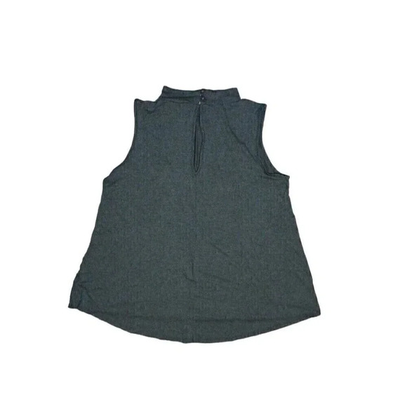 The Office Edit X Kiki Larue Women's Gray Sleeveless Turtleneck Soft Size 1X - Picture 2 of 13